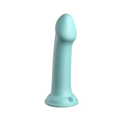 Dillio Platinum Big Hero Silicone Dildo 6 In Teal