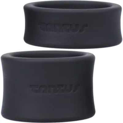 Super Soft Silicone Ball Stretcher By Tantus Black
