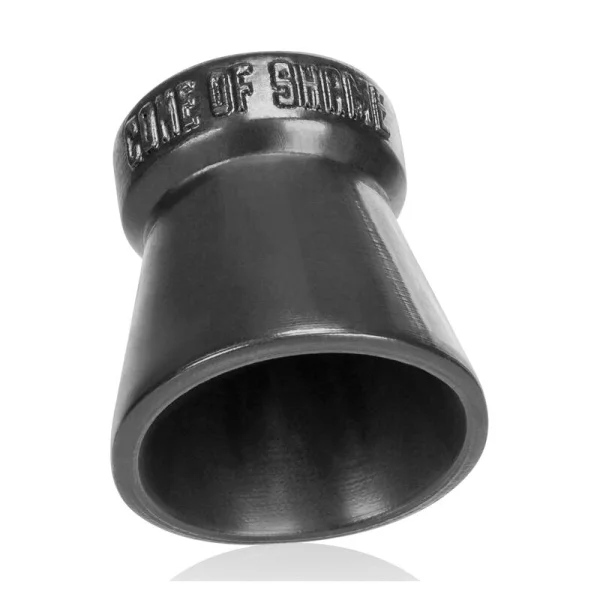 Oxballs Cone Of Shame Cock Ring & Chastity Device - Black
