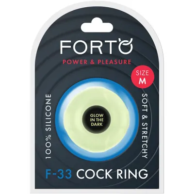 21mm F 33 Glowing Silicone Cock Ring