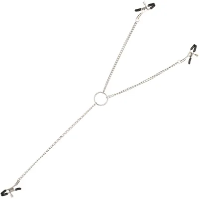 Nipple Play Triple Intimate Nipple Clitoral Clamps By CalExotics