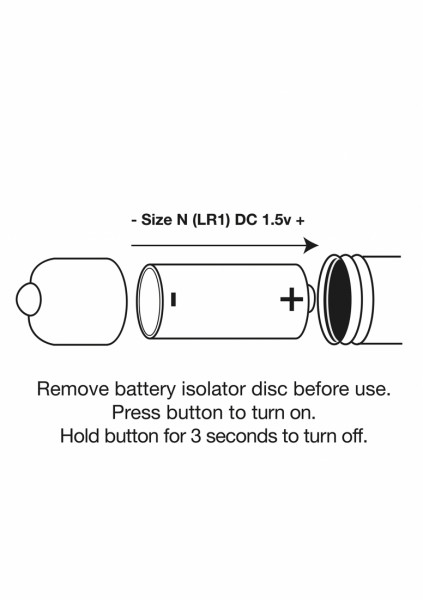 Neon Nights - Halo Power Bullet Mini Vibrator