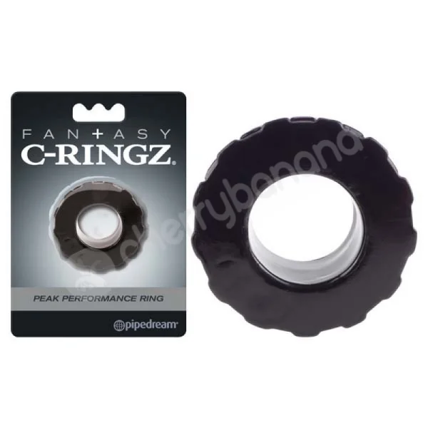 Fantasy C-Ringz Black Peak Performance Cock Ring