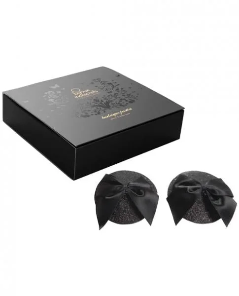 Burlesque Pasties Bows Black