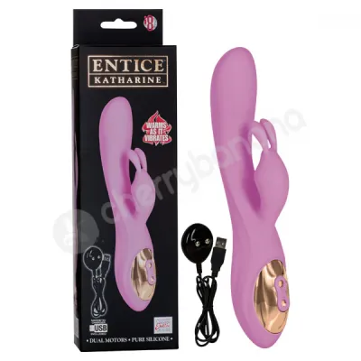 Entice Pink Katharine Rabbit Vibrator