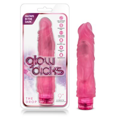 Glowing 9 Jelly Vibrator