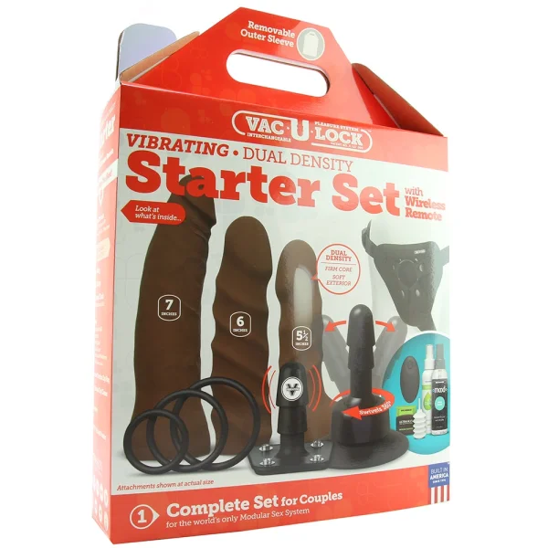 Vac-U-Lock Vibrating Harness Starter Set