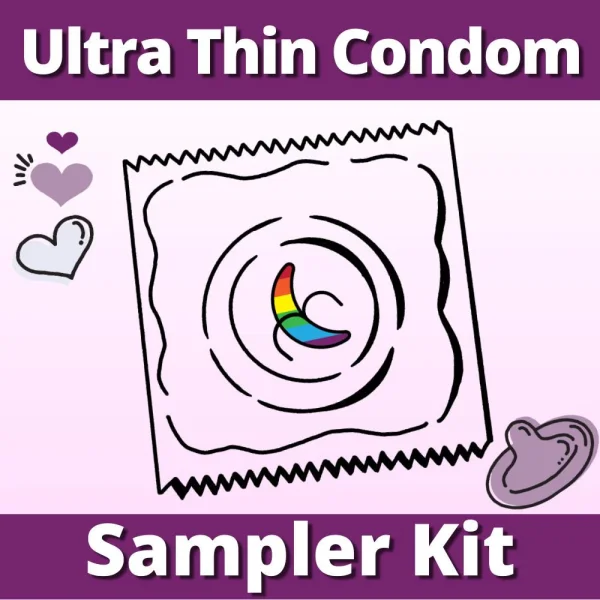 Ultra Thin Condom Sampler Kit | 12-Pack