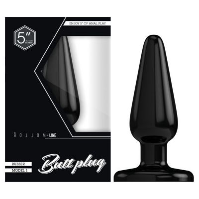 Bottom Line 5 Butt Plug Model 1 Rubber