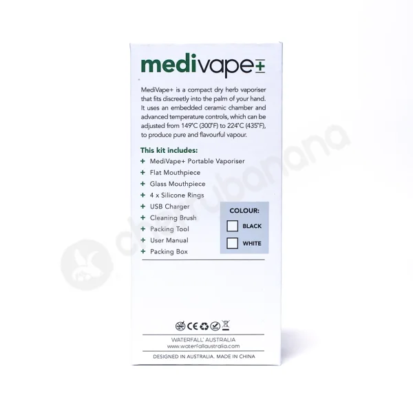 Medivape Plus White Vaporiser