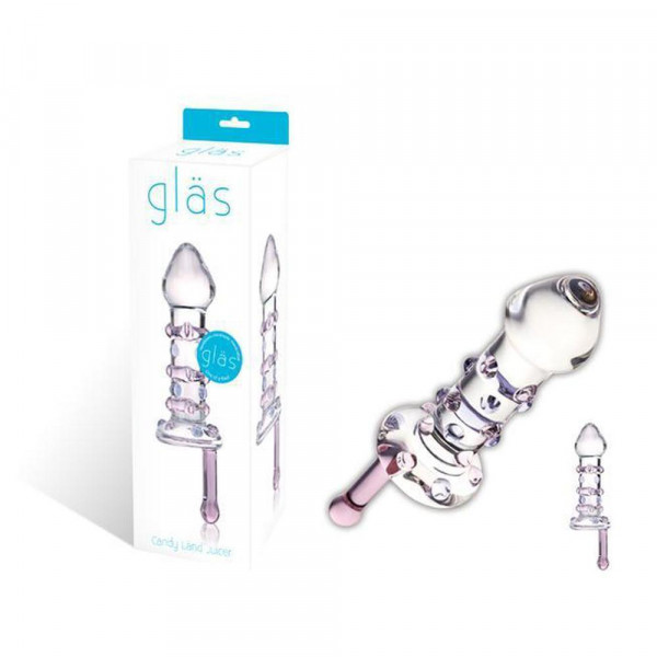 Glas Candy Land Glass Juicer - Glass Dildo
