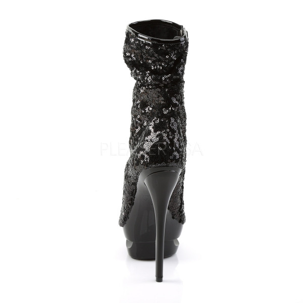 BLONDIE-R-1008 - 6" Sequined Open Toe Ankle Boot — image 12 of 12