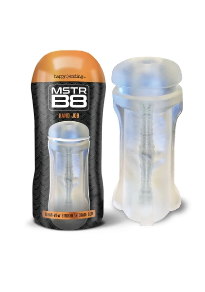 MSTR B8 Clear View Stroker - Hand Job