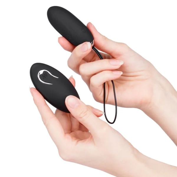 Bondara Love Nest Black 12 Function Remote Rechargeable Love Egg — image 4 of 4