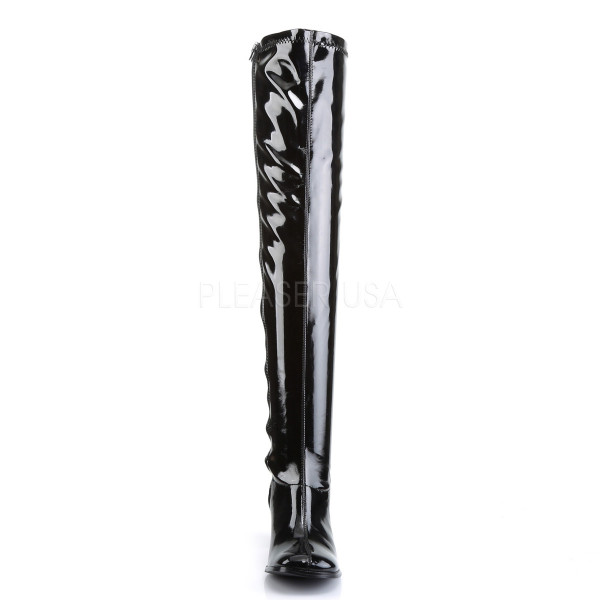 3 inches Block Heel, Gogo Over-the-Knee Boot, Str. Pat, Side Zip — image 6 of 8