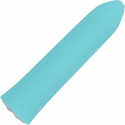 Point 20 Function Rechargeable Silicone Waterproof Bullet Vibrator By Nu Sensuelle Teal