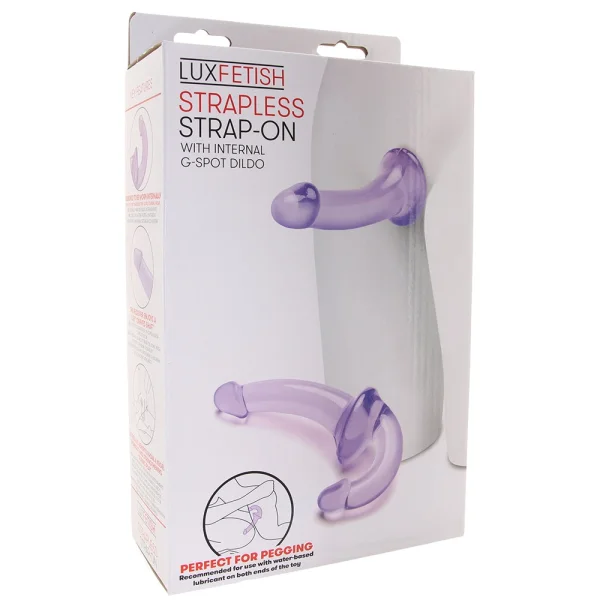 Strapless Strap-On Wearable Jelly Dildo