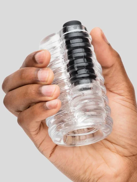 Lovehoney Open Invite Clear Rechargeable Vibrating Male Stroker — image 7 of 7