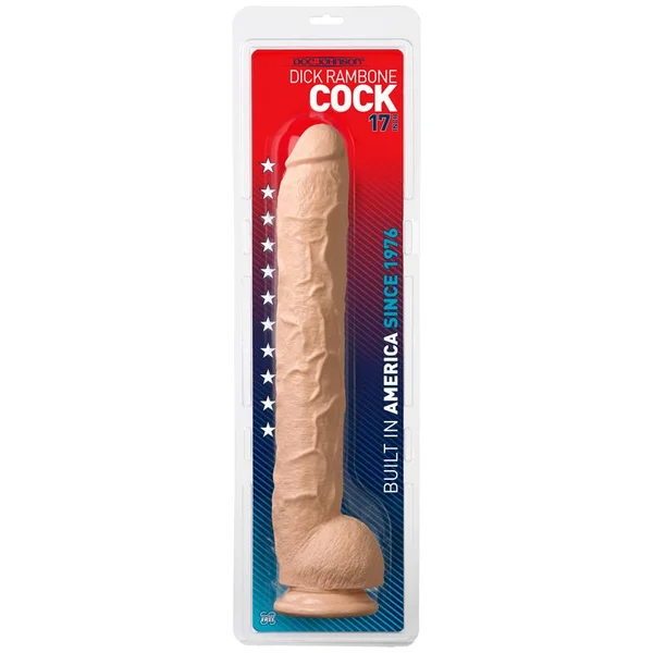Dick Rambone Cock 17" XL Dildo in Ivory — image 14 of 18