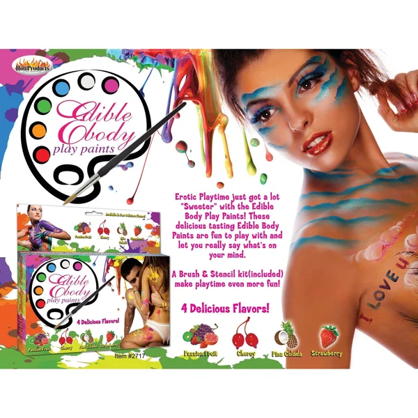 Edible Body Play Paints 4 pack — image 7 of 7