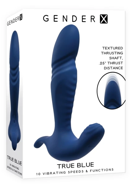 Gender X True Blue Thrusting P-Vibe