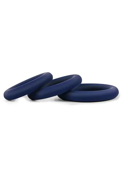 Hombre Snug-Fit Silicone C-Rings 3-Pack - Thick
