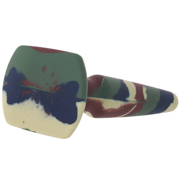 A-Play Groovy Silicone 4" Anal Plug By Doc Johnson - Camouflage