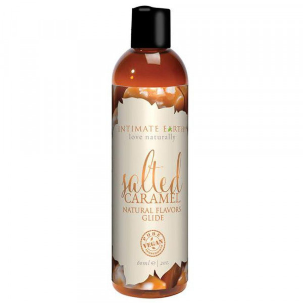 Intimate Earth Salted Caramel Flavored Water-Based Lube | 2oz