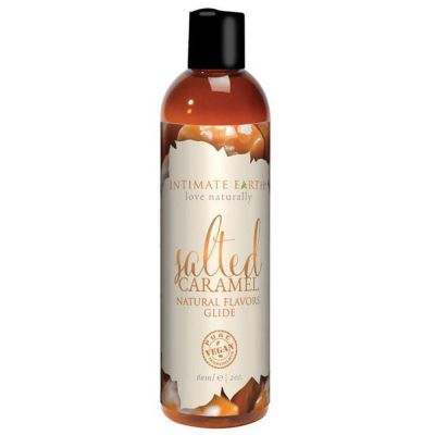 Intimate Earth Salted Caramel Flavored Water Based Lube 2oz