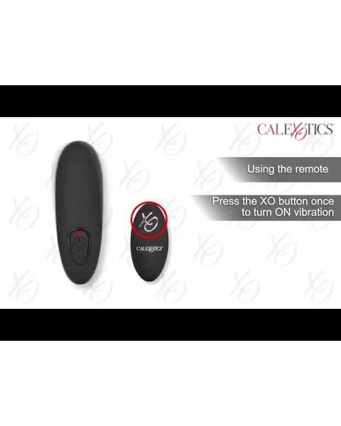 CalExotics Remote Control Lace Thong Set