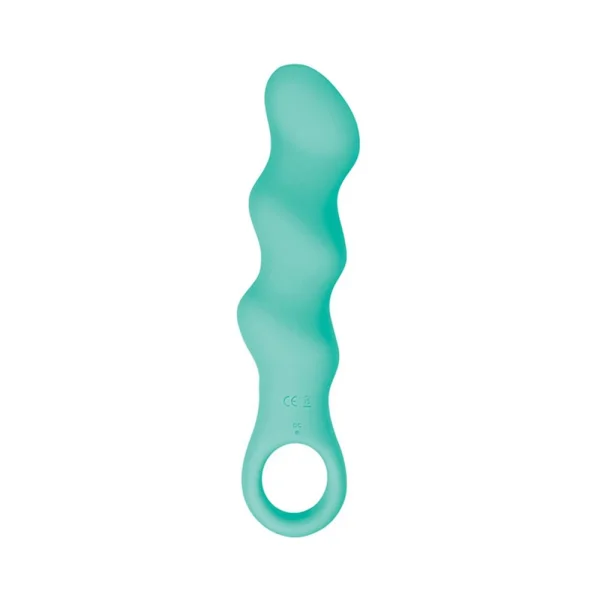 Evolved Triple Teaser Rechargeable Silicone Teal
