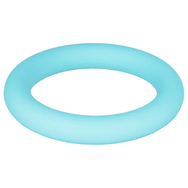 Bondara Disco Stick Blue Glow in the Dark Set Of Three Cock Rings — image 4 of 5