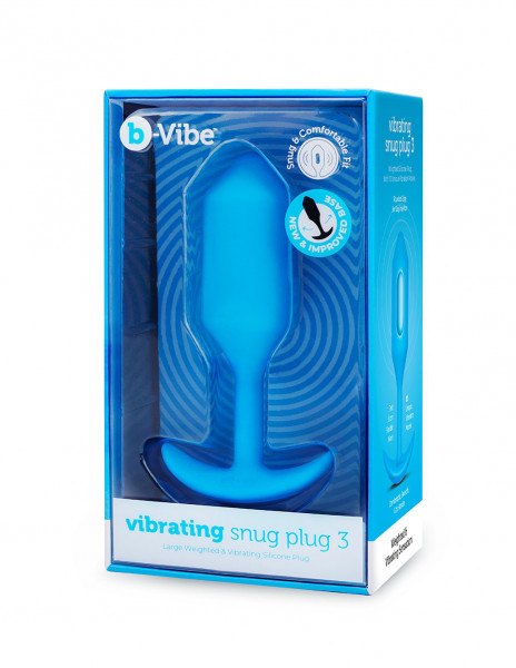 B-Vibe Vibrating Snug Plug 3 Large