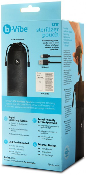 Sex Toy UV Sanitiser Pouch