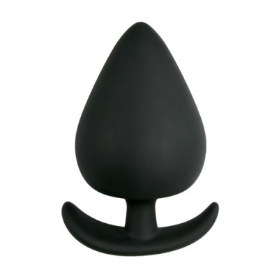 Black Anchor Buttplug Large