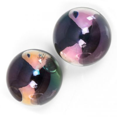 Glacier Glass Aura Ben Wa Balls 100g