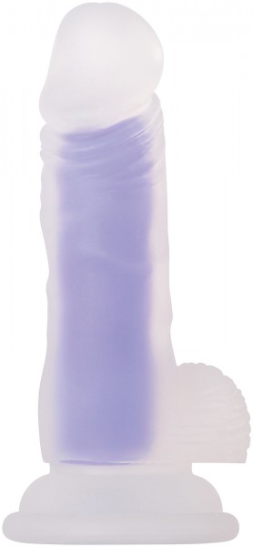 Glowing 5.5'' Purple Cock