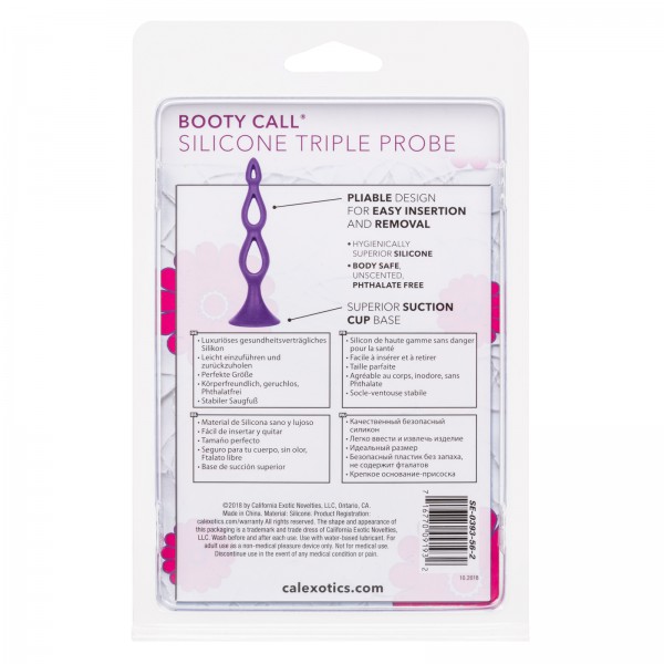 Triple Bump Butt Plug