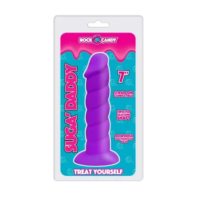 Suga Daddy 7 Inch Dong Purple