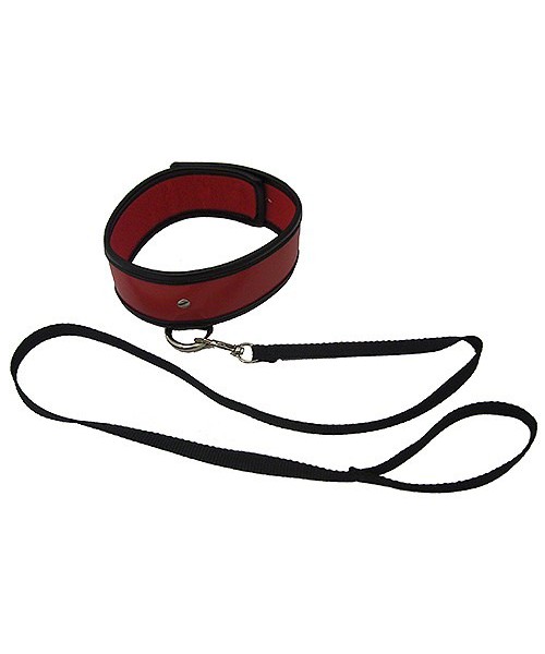 Sex & Mischief Red Leash and Collar