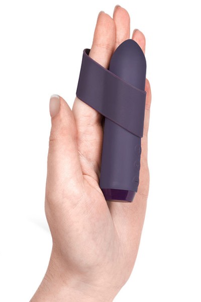 Je Joue 3.75" Bullet Vibrator with Removable Finger Sleeve