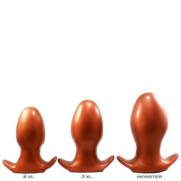 SquarePegToys® Egg Plugs SuperSoft Silicone Butt Plugs 6 Sizes