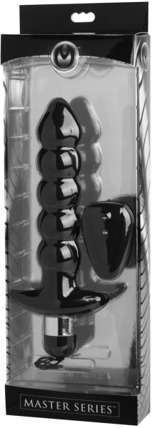 Vibrating Anal Beads + Remote