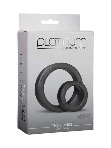 Platinum Premium Silicone - the C-Rings - Charcoal