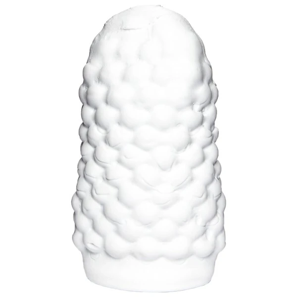 Bondara Whirly Good White Neutral Masturbator – 4 Inch — image 4 of 5