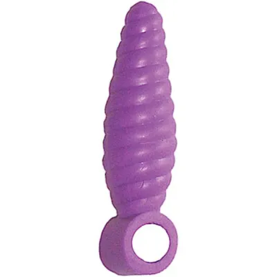 The Velvet Kiss Collection Anal Pleaser Finger Teaser Purple
