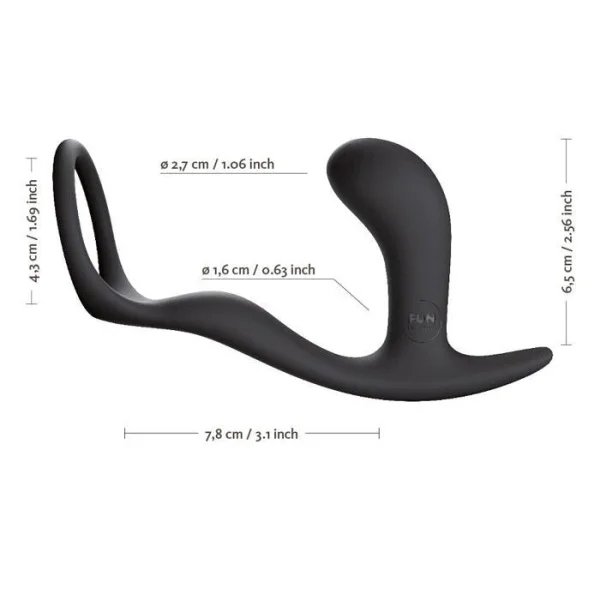 Fun Factory Bootie Ring Butt Plug with Cock Ring — image 4 of 10