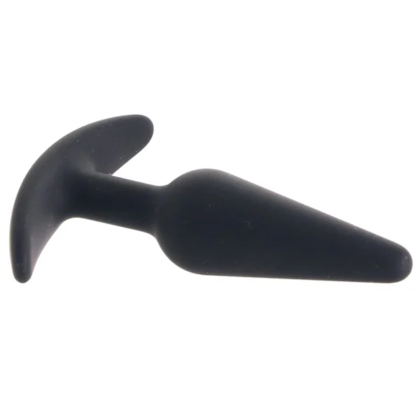 Boundless Slim Plug Silicone Butt Plug By CalExotics - Black