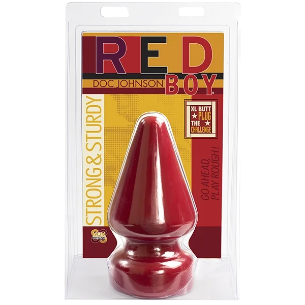 Doc Johnson Red Boy Butt Plug XL