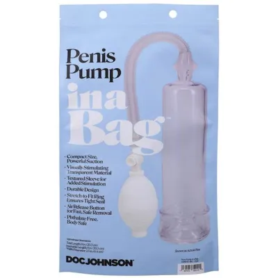 Penis Pump in a Bag Clear